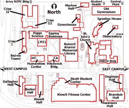 ECU Main Campus Map