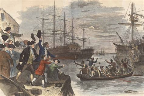 The Boston Tea Party Takes Colonists Past the Point of No Return ...