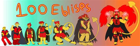 100 Drawings and Five Years of Eblis by GiygasBandicoot on DeviantArt