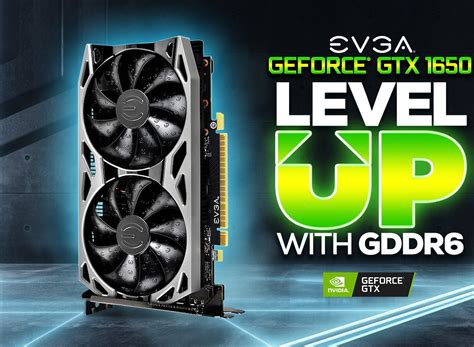 EVGA Unveils Geforce GTX 1650 GDDR6 With Two Graphics Cards