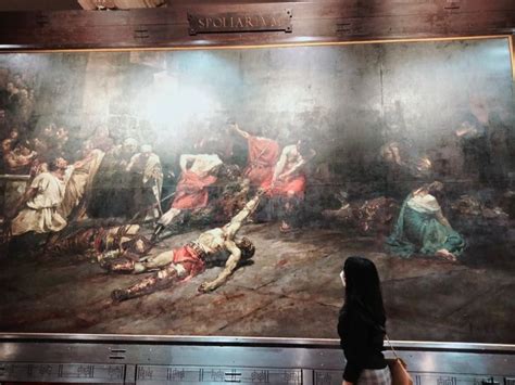 Spolarium painting by Juan Luna in national museum ph | Spolarium ...