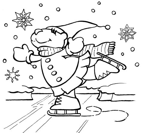 Winter Wonderland Coloring Pages at GetColorings.com | Free printable ...