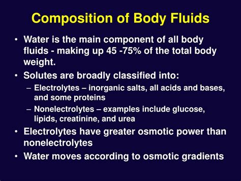 PPT - Fluid, Electrolyte, and Acid-Base Balance PowerPoint Presentation ...