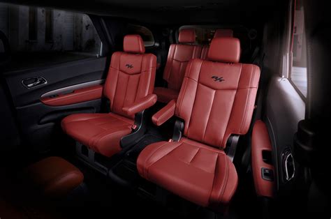 Radar Love: Red Leather Seats Now Available on Dodge Durango R/T