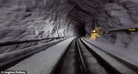 Fascinating POV footage takes you on a ride on Europe's highest railway ...