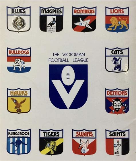 Vintage AFL Sports Poster