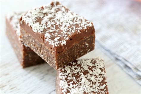 Easy Chocolate Coconut Slice (most popular) - Bake Play Smile