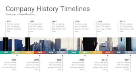 History timeline template powerpoint - taiasong