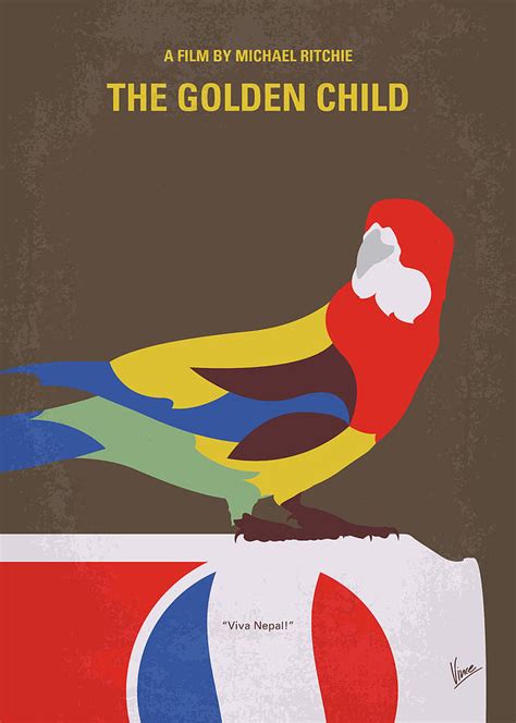 No1294 My The golden child minimal movie poster Digital Art by ...