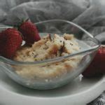 Vegan semolina pudding - Tasty Blossom