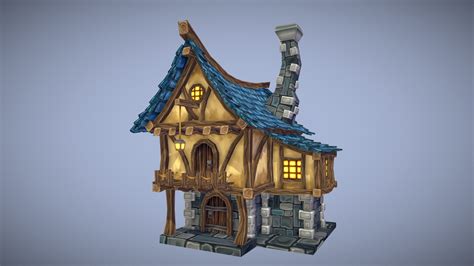 Medieval Village House - 3D model by April_Vowles (@April_Amadeus ...