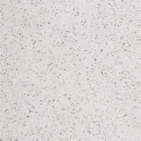 Shop ECO by Cosentino White Diamond Quartz Kitchen Countertop Sample at ...