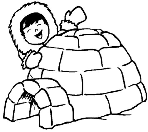 For Igloo Coloring Page Dibujo De Iglu Para Colorear Free | Porn Sex ...