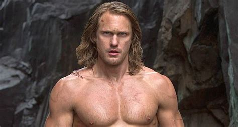 Under The Loincloth - Alexander Skarsgard Tarzan Workout | Alexander ...