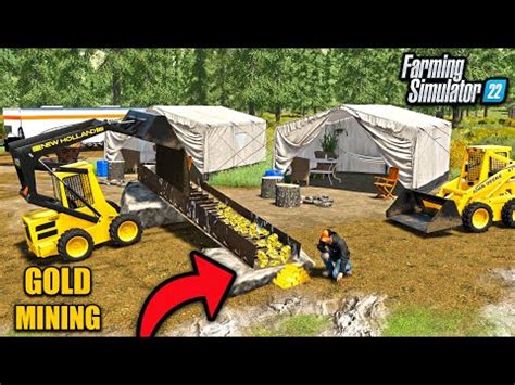 STARTING A GOLD MINE WITH NO MONEY! (POOR MAN'S MINE!) | FARMING ...