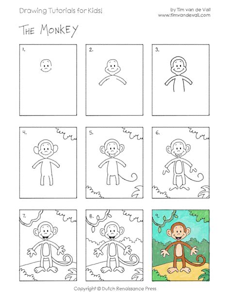 Easy Drawing Tutorials for Kids | Printable Drawing Lessons