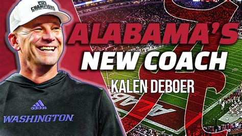 🚨 Kalen DeBoer Hired As Alabama's New Head Coach! 🚨 Crimson Tide ...