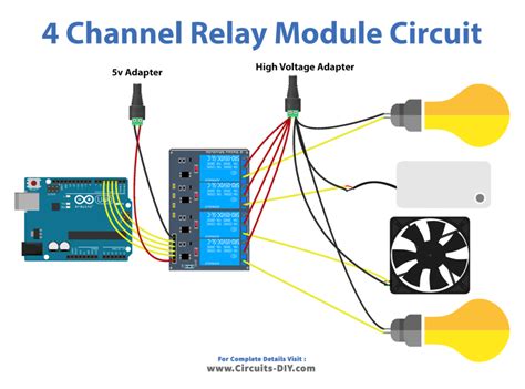 Arduino 4 Channel Relay Module Arduino Tutorial – NBKomputer