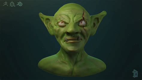 ArtStation - Goblin Face