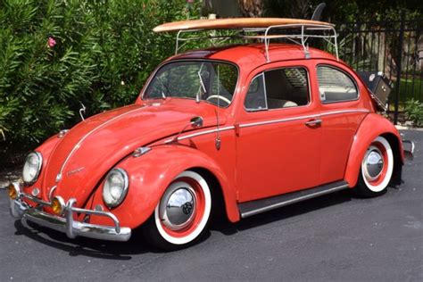 1960 Volkswagen Beetle Super Cool! Extremely Well Restored 0 Red 2dr ...