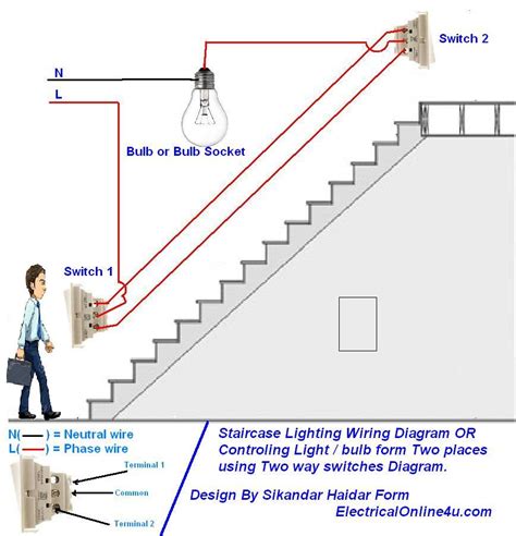 Two Way Switch Wiring Diagram Uk