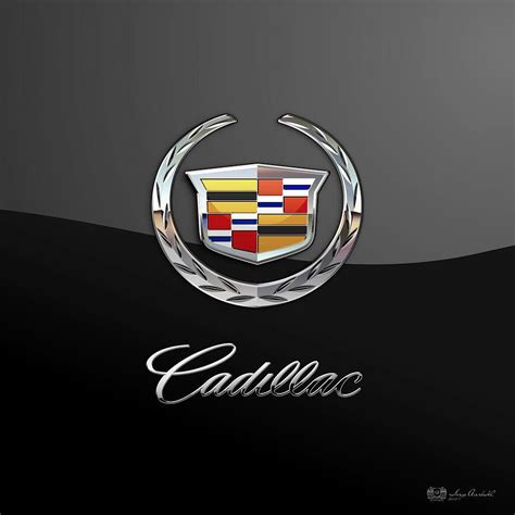 Black Cadillac Logo Wallpaper - BEST SPARKLE WALLPAPER