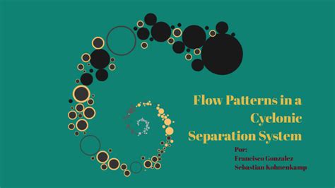 Flow Patterns in a Cyclonic Separation System by Francisco González ...