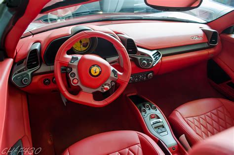 Ferrari 458 Italia Spider Interior | Facebook page: www.face… | Flickr