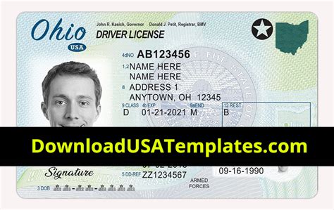 Editable drivers license template - paseenterprise