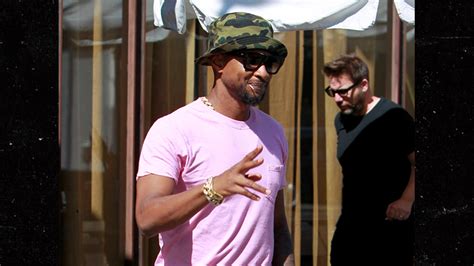 Usher Out in West Hollywood Amid Herpes Allegations