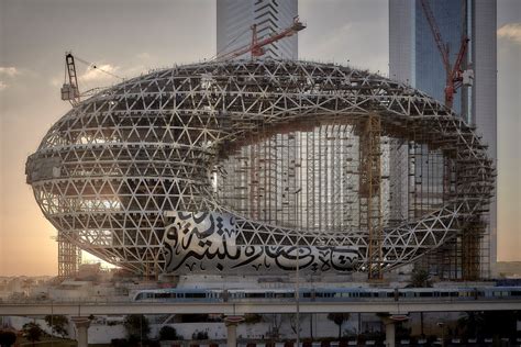 New images of Dubai's Museum of the Future reveal structural complexity ...