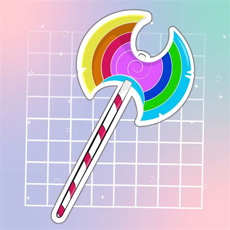 Candy axe by FoxnRabbit on DeviantArt