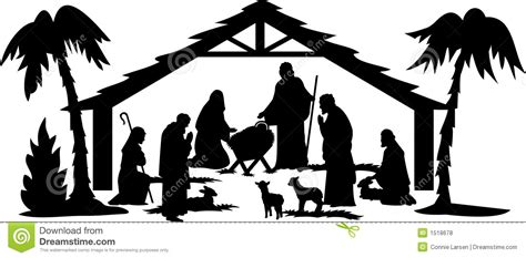 Nativity Silhouette Patterns at GetDrawings | Free download