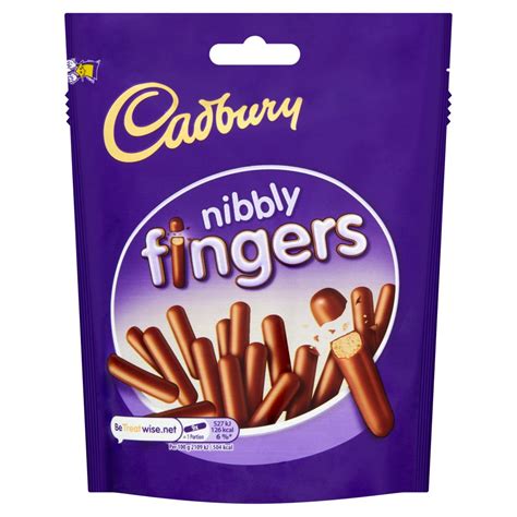 Cadbury Nibbly Chocolate Mini Fingers Biscuits 125g | Bestway Wholesale