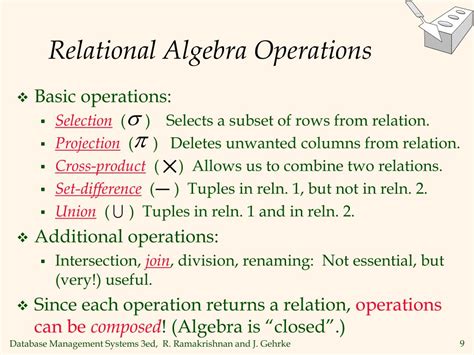 PPT - Relational Algebra PowerPoint Presentation, free download - ID ...