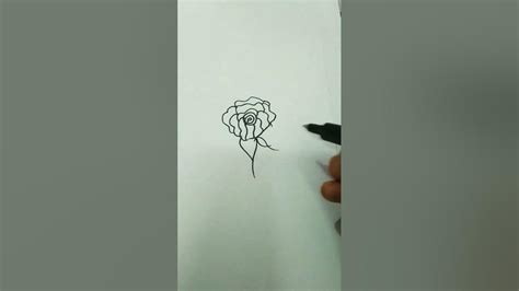 How to draw "gulab ka phool😂" #indianvlogger #viral #shorts - YouTube