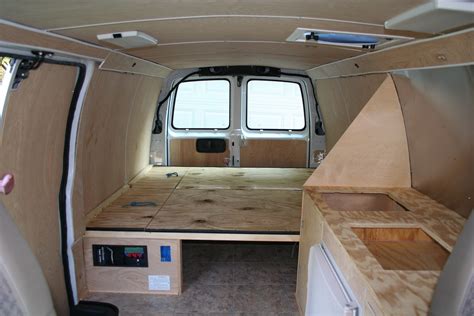 Van Construction | Camper van conversion diy, Van interior, Van camping