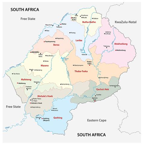 Lesotho Maps & Facts - World Atlas