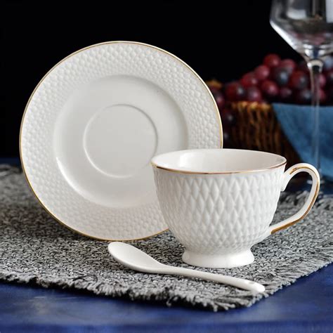 250ml High Grade Ceramic British Royal Ceramic Coffee Cup Plate ...