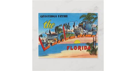 Palm Beaches Florida Postcard | Zazzle