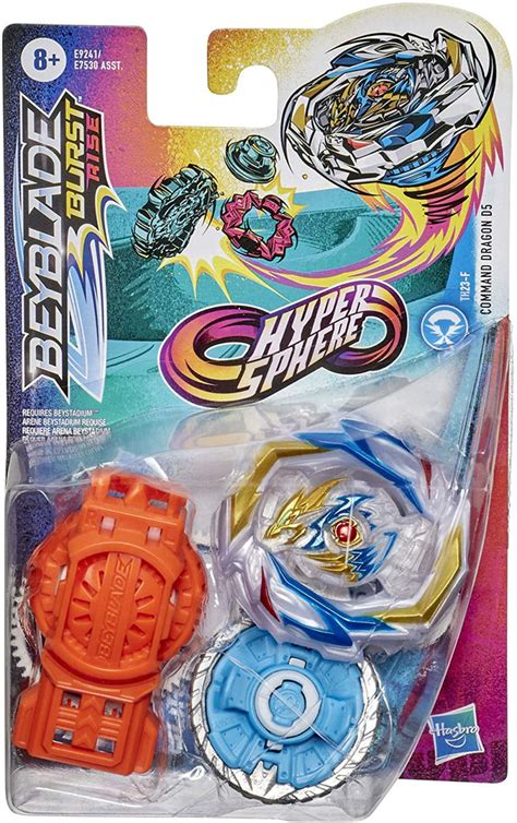 Beyblade Burst Rise Hypersphere Command Dragon D5 Starter Pack Hasbro ...