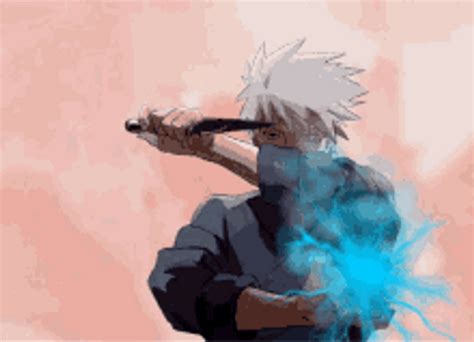 Kakashi Hatake Animated Blue Chidori GIF | GIFDB.com