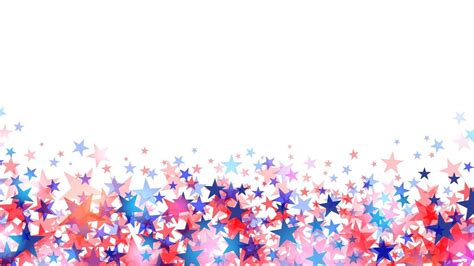 Red and blue stars isolated on white background vector 2034344 Vector ...