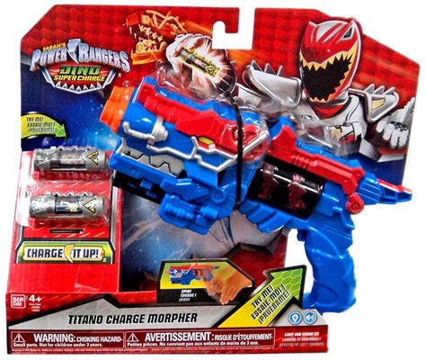 Power Rangers Dino Super Charge Titano Charge Morpher Roleplay Toy ...