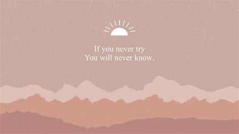 Aesthetic Quote Wallpaper - Piktochart