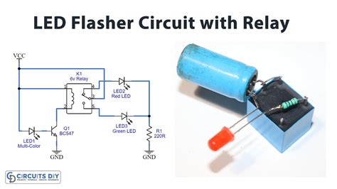 Led Flasher Schematic Diagram - Circuit Diagram