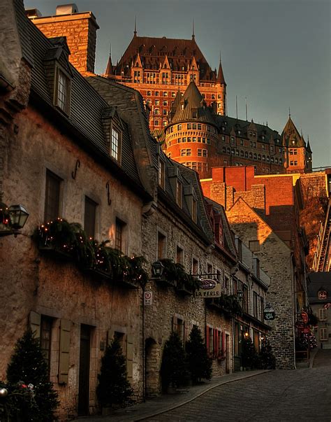 The old town in Quebec City | Quebec city, Canada travel, Canadian travel