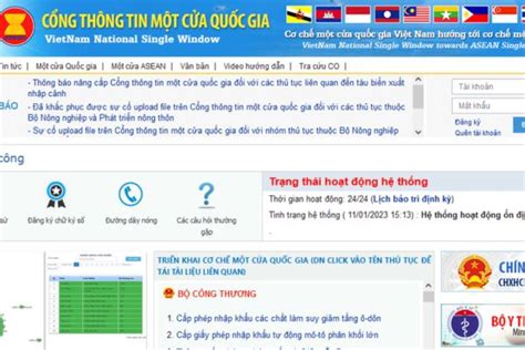 Cổng thông tin một cửa quốc gia là gì? Cổng thông tin một cửa quốc gia ...