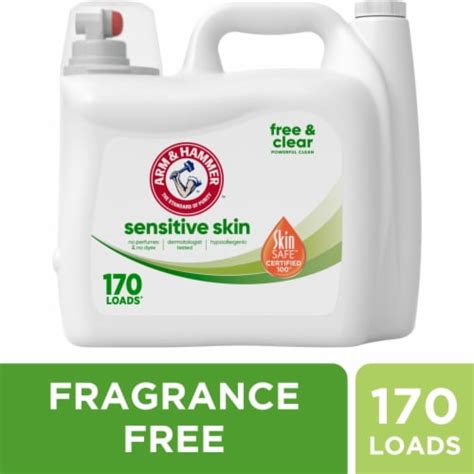 Arm & Hammer Sensitive Skin Unscented Liquid Laundry Detergent, 170 fl ...