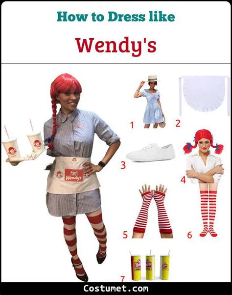 Wendy's (Fast Food) Costume for Halloween